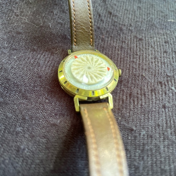LADIES Vintage Kaleidoscope Ernest Borel Cocktail Swiss 17 Jewel Wrist Watch - Picture 10 of 15